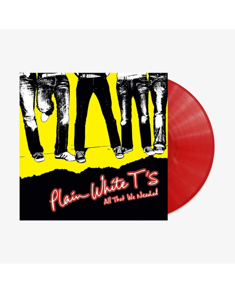 Plain White T's All That We Needed (Red Opaque LP) (Vinyl) $10.39 Vinyl