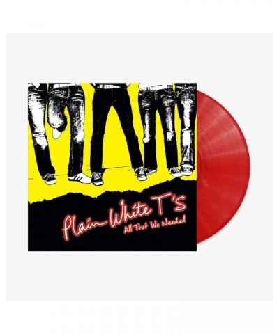 Plain White T's All That We Needed (Red Opaque LP) (Vinyl) $10.39 Vinyl