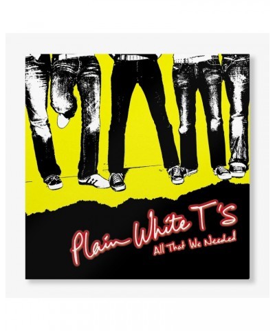 Plain White T's All That We Needed (Red Opaque LP) (Vinyl) $10.39 Vinyl