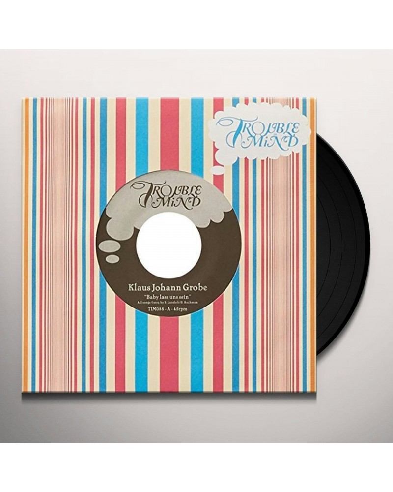 Klaus Johann Grobe Baby Lass Uns Sein B/W Ich Bien Nicht De Vinyl Record $3.50 Vinyl