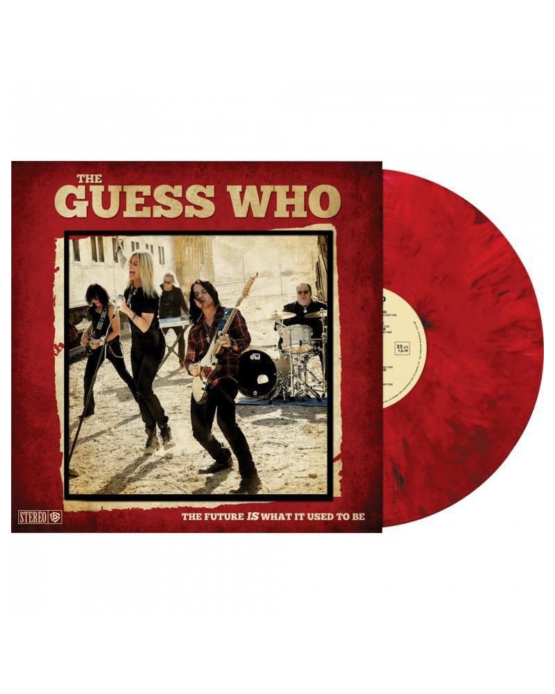 The Guess Who The Future Is What It Used To Be (Red Marble) Vinyl Record $10.80 Vinyl