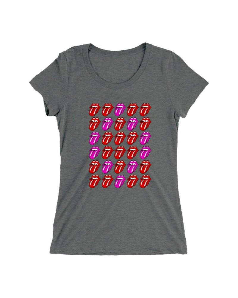 The Rolling Stones Repeat Tongue Ladies Fit T-Shirt $17.15 Shirts