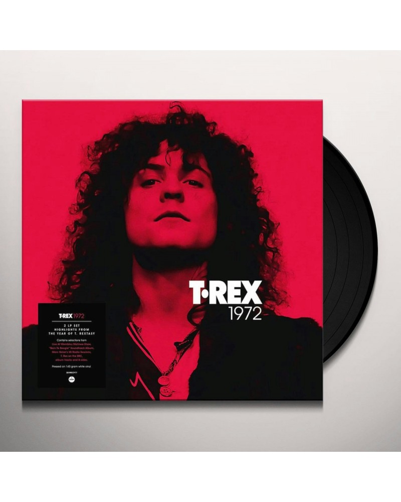 T. Rex 1972 (140G/WHITE VINYL) Vinyl Record $9.30 Vinyl