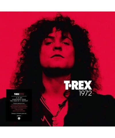 T. Rex 1972 (140G/WHITE VINYL) Vinyl Record $9.30 Vinyl