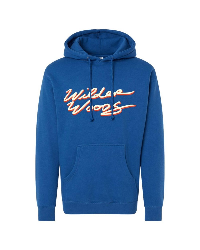 Wilder Woods Blue Logo Hoodie $19.80 Sweatshirts