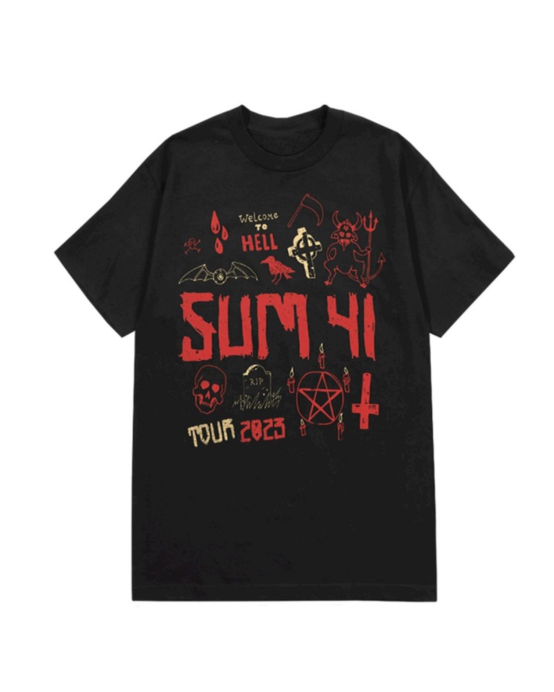 Sum 41 Tour 2023 Tee $15.75 Shirts