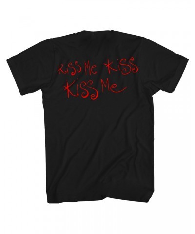 The Cure T-Shirt | Kiss Me Kiss Me Album Art T-Shirt $10.78 Shirts