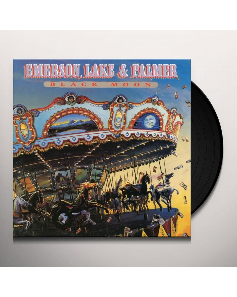 Emerson Lake & Palmer Black Moon Vinyl Record $9.54 Vinyl