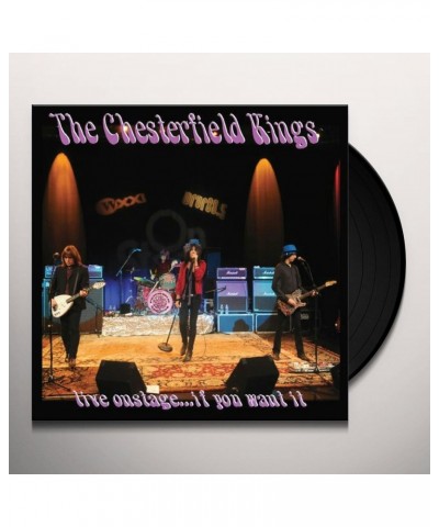 The Chesterfield Kings Live: On Stage Vinyl Record $5.72 Vinyl