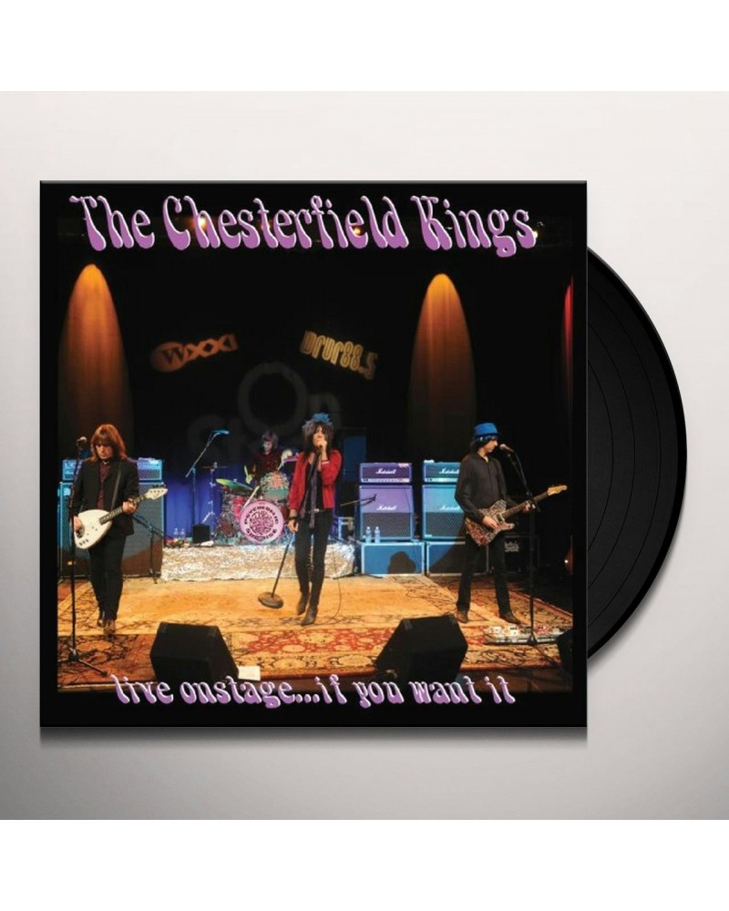 The Chesterfield Kings Live: On Stage Vinyl Record $5.72 Vinyl