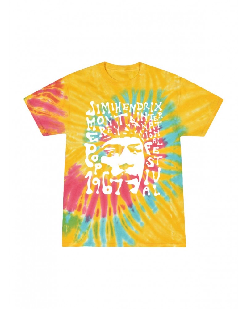 Jimi Hendrix Monterey TieDye Tee $10.80 Shirts