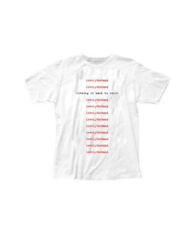 lovelytheband finding it hard to smile t-shirt $8.33 Shirts