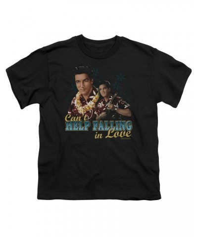 Elvis Presley Youth Tee | CAN'T HELP FALLING Youth T Shirt $5.70 Kids