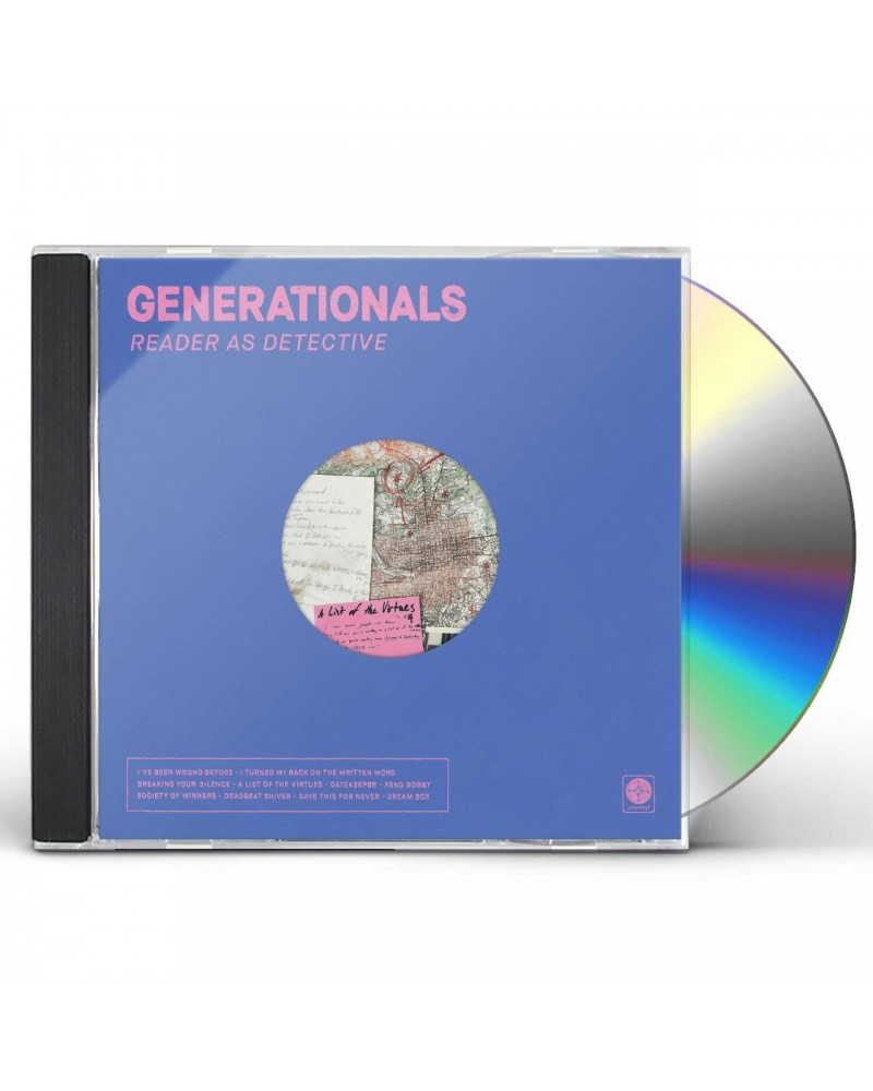 Generationals Reader As Detective CD $5.90 CD